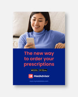 A3 Poster 'The New Way to Order Your Meds'