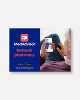 Window Sticker 'MedAdvisor Network Pharmacy'