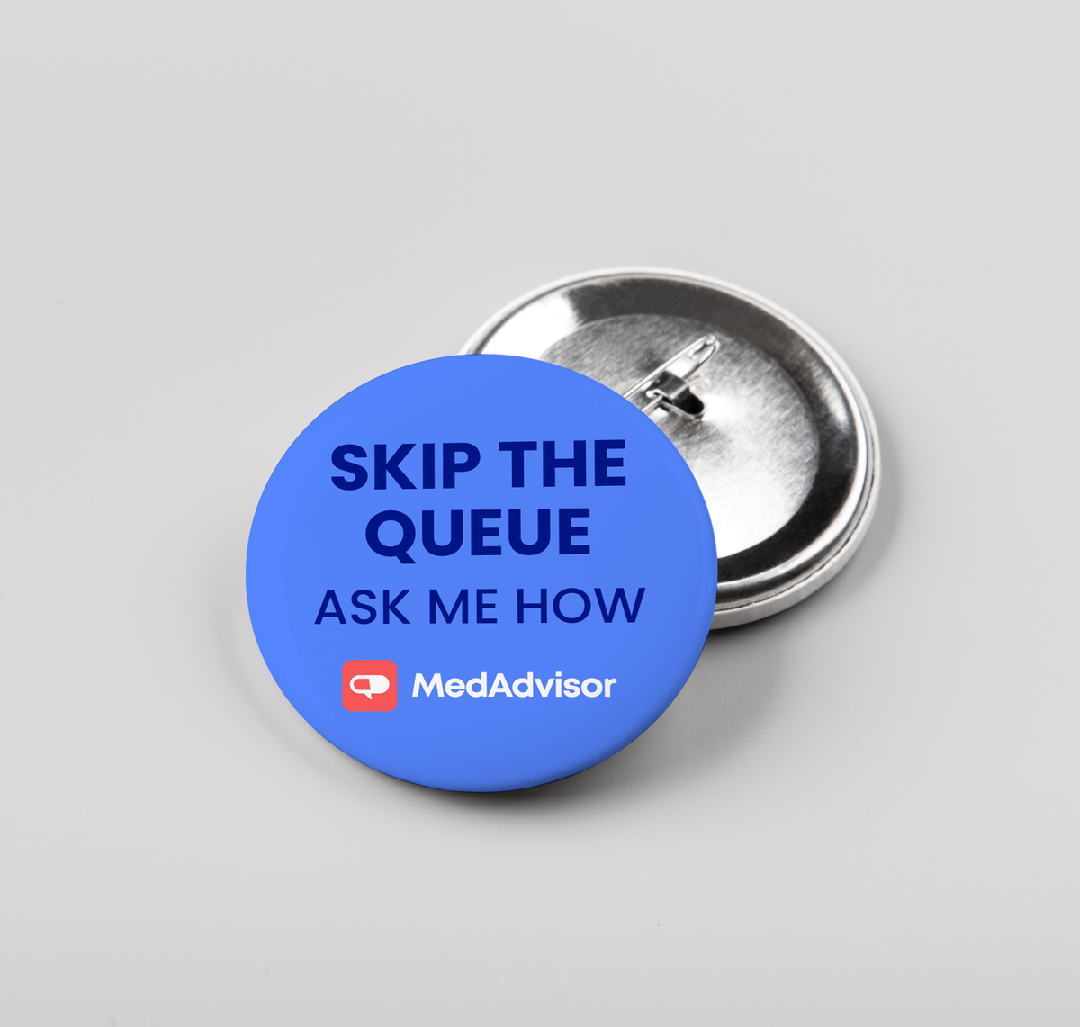 Skip The Queue Pass Example 4 x Skip The Queue Badges – MedAdvisor